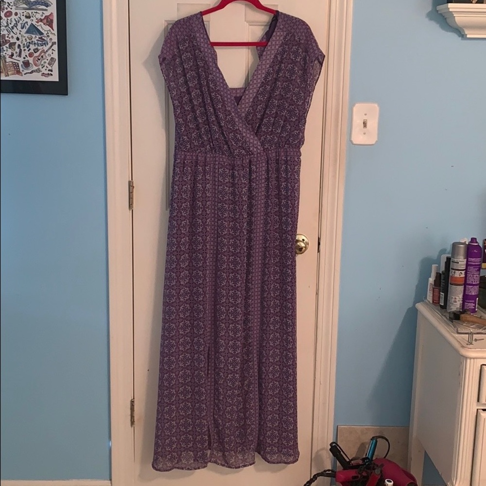 Beautiful lavender lane Bryant dress